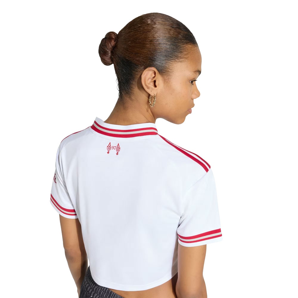 Cropped Liverpool FC Away Women Kit 26/27